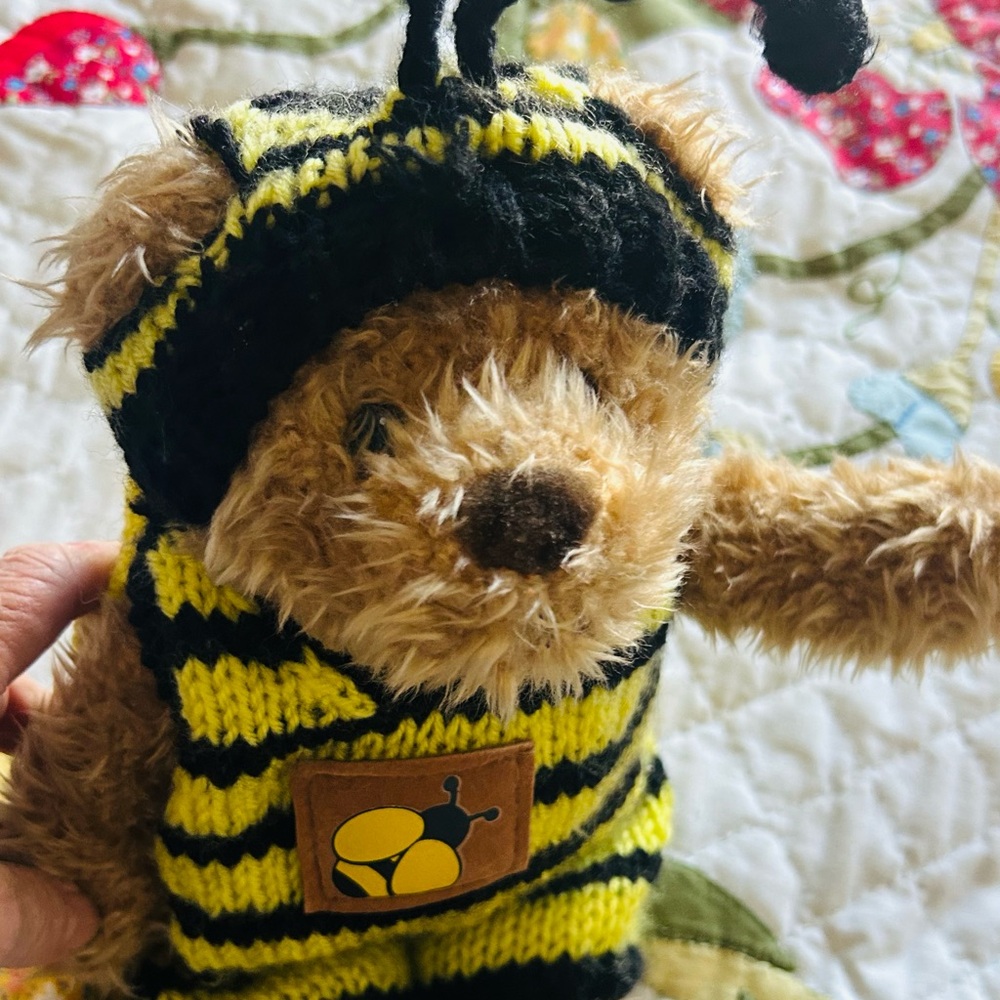 Bear Bumble bee stuffed animal